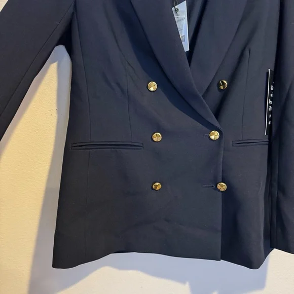 Tuckernuck Navy Diana Blazer - Picture 6 of 10